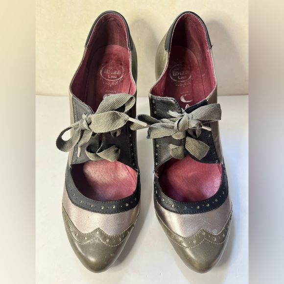 Jeffrey Campbell “Tomba” leather wing tip heels - Picture 3 of 8